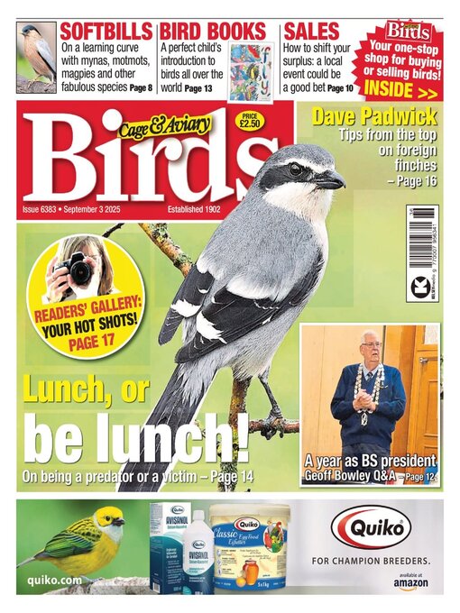 Title details for Cage & Aviary Birds by Kelsey Publishing Ltd - Available